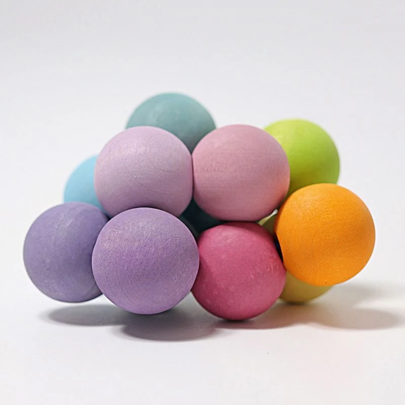 Kuglerangle - pastelfarver - Billede 2