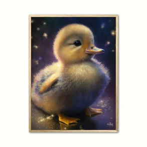Plakat kylling 50×70 cm