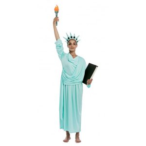 Frihedsgudinde-kostume