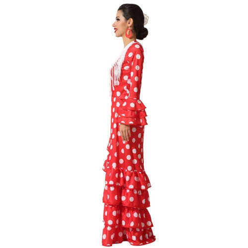 Spansk/flamenco-kostume - Billede 2
