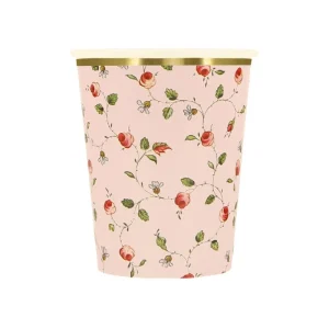 Kopper med blomster